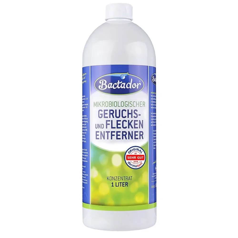 Bactador Geruchs- und Fleckenentferner Konzentrat 1 L