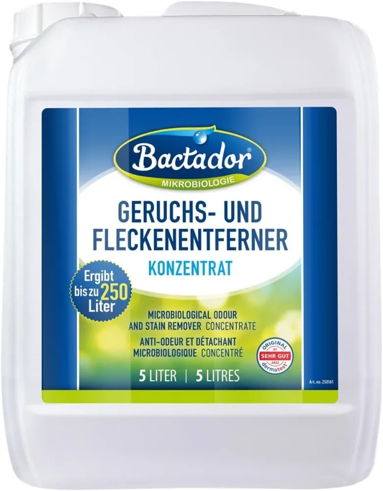 Bactador Geruchs- und Fleckenentfernerkonzentrat (5l)