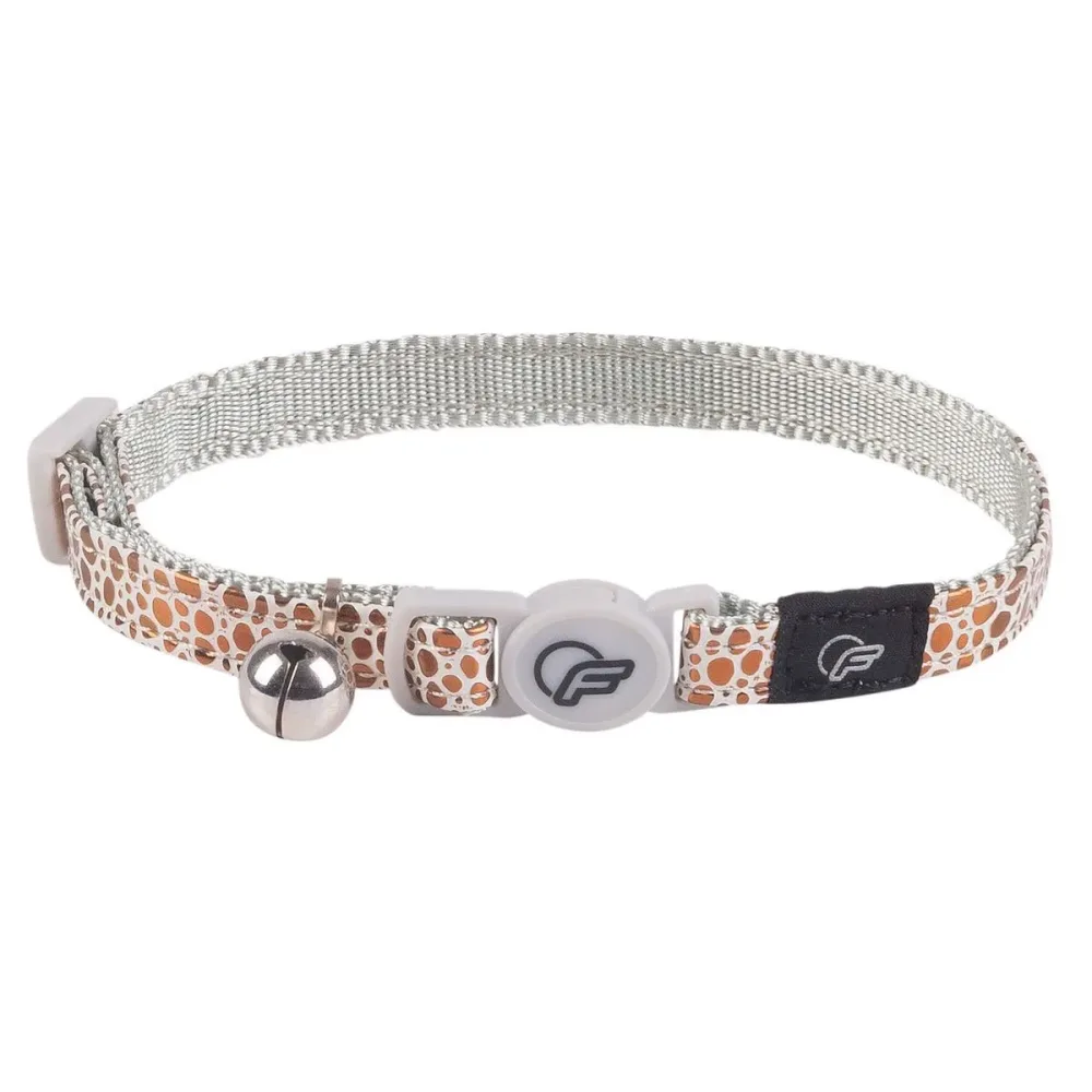 Freezack Katzenhalsband Dots gold, Halsumfang 20-31cm (1 Stk)