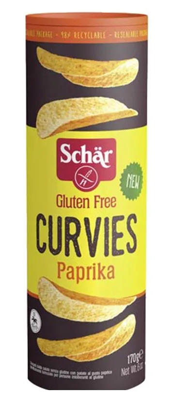 SCHÄR Curvies Paprika glutenfrei (170g)