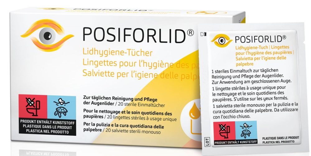 POSIFORLID Lidhygiene-Tücher (20 Stk)