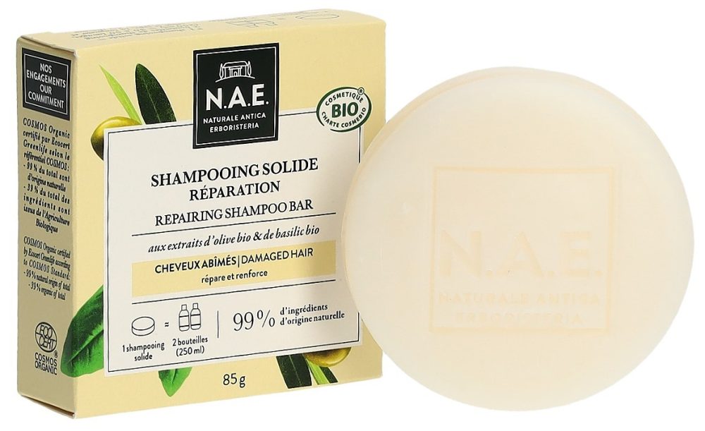 N.A.E. Solid Soap Shampoo reparierend (85 g)