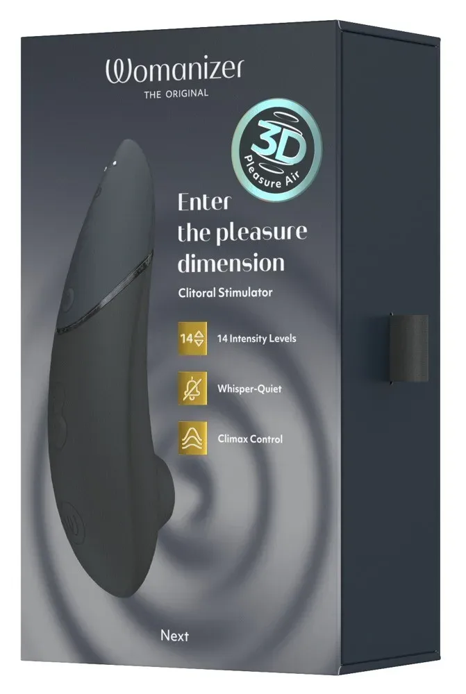 Womanizer Next Black, Schwarz - Amorana