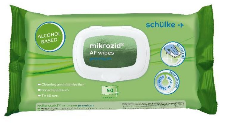 Schülke mikrozid AF wipes premium (50 Stk)