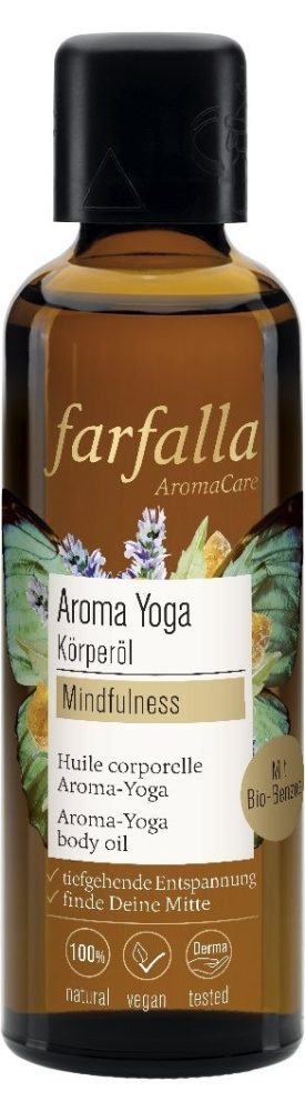 farfalla - Mindfulness,Aroma-YogaKörperöl, 75 ml