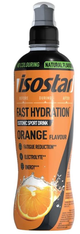 Isostar Isotonisches Sportgetränk - Hydration rapide - Orange