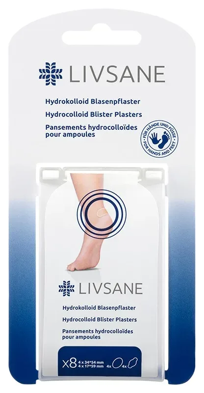 Livsane Blasenpflaster hydrokolloid (8 Stk)