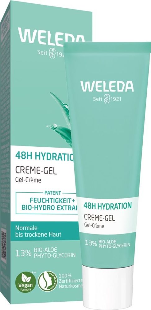 Weleda - 48h Hydration Creme-Gel, 30 ml
