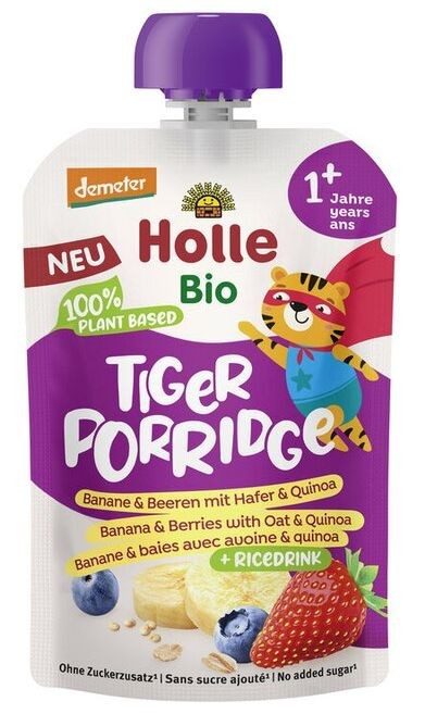 Holle Bio Tiger Porridge Quetschbeutel (110g)