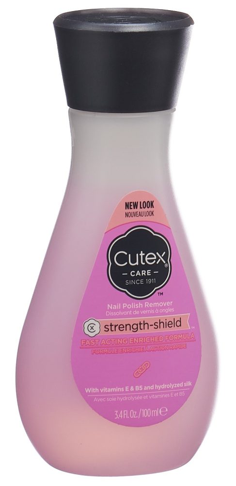 Cutex Strengthening Nagellackentferner rosa (100ml)