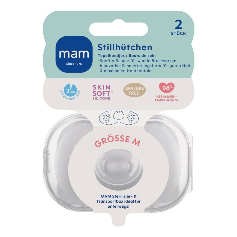 MAM Stillhütchen, Grösse M (2 Stk)