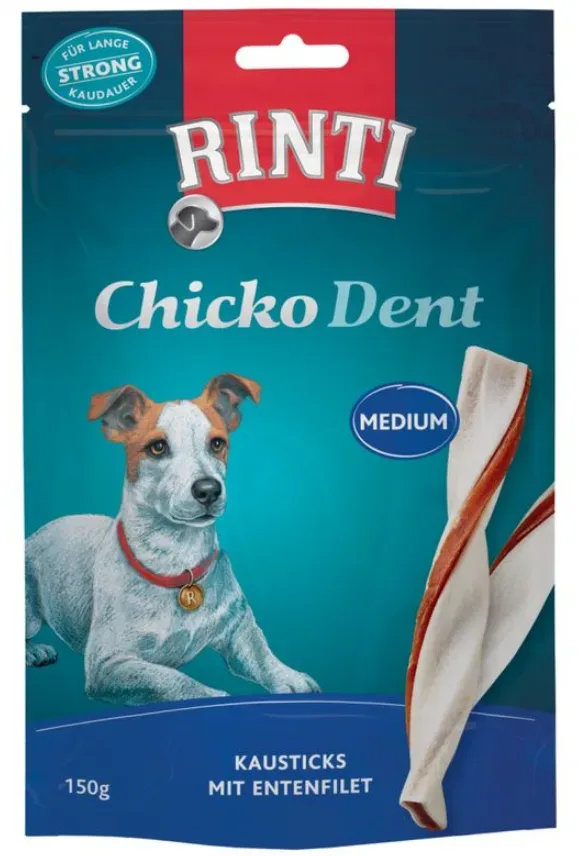 Rinti Chicko Dent Ente für Hunde (150g)