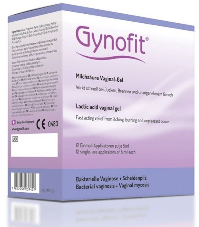 Gynofit Vaginal-Gel Milchsäure 12x5ml