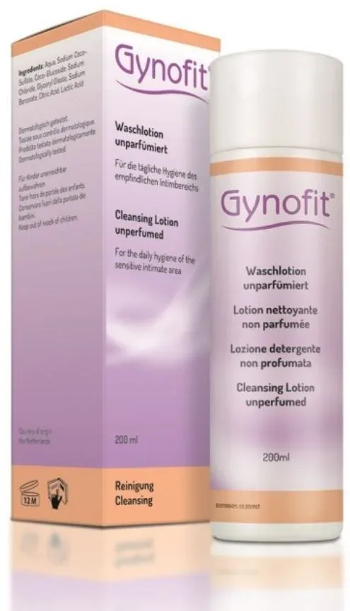 Gynofit - Waschlotion (unparfümiert) Intimpflege - Violett - 200ml