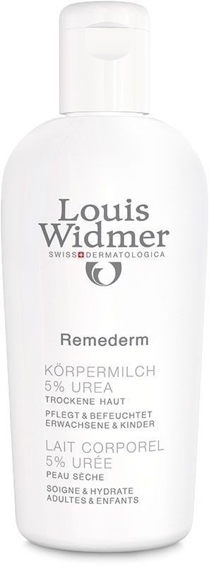 Louis Widmer Remederm Dry Skin Körpermilch 5% Urea unparfümiert (400ml)
