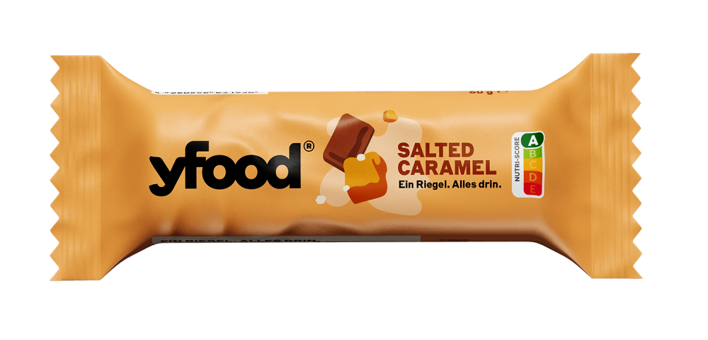 YFood Classic Riegel Salted Caramel & Chocolate (60g)