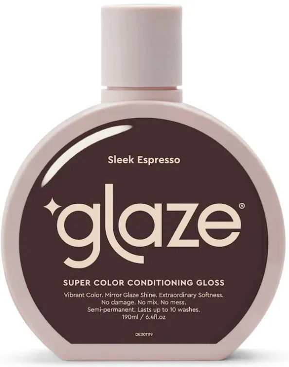 Glaze - Super Color Conditioning Gloss Sleek Espresso for Brunettes, 190 ml