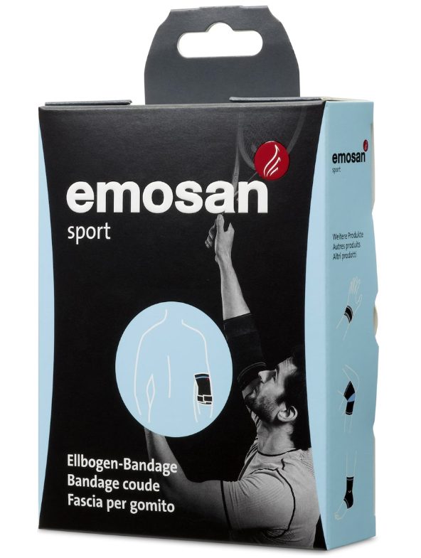 Emosan Sport Ellbogen-Bandage, Grösse XL, 30-32cm (1 Stk)