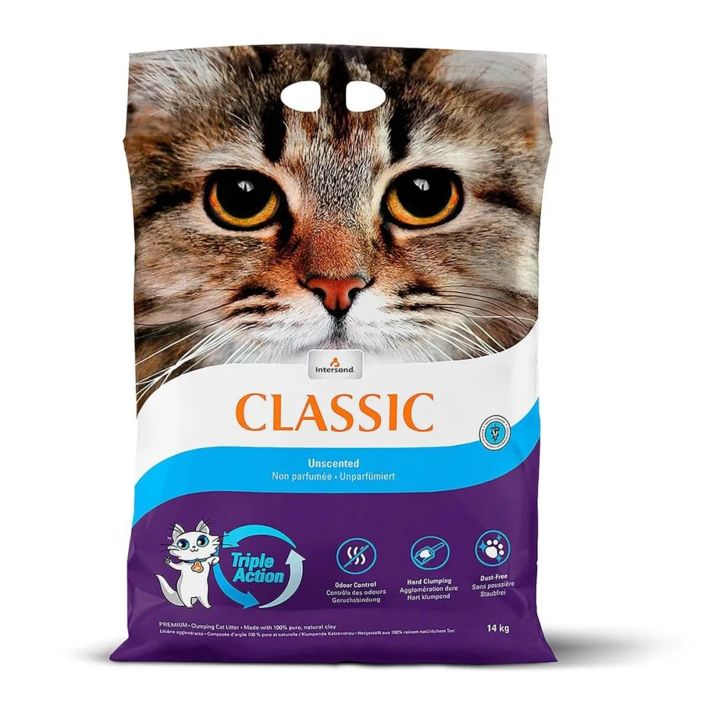 Intersand Classic Unscented Katzenstreu (14kg)