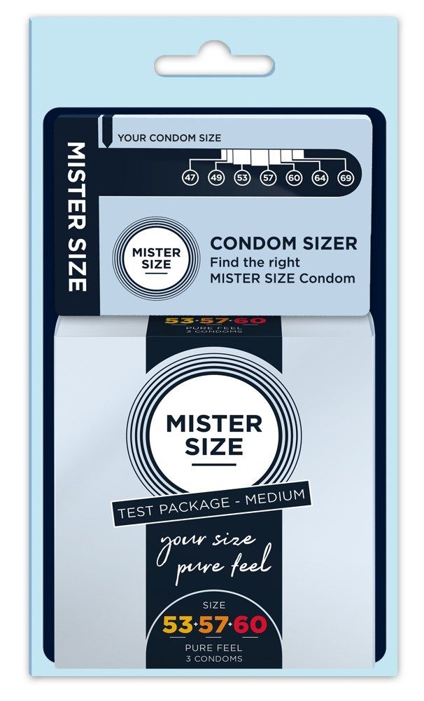 Mister Size Test Set Medium Kondome (3 Stk)