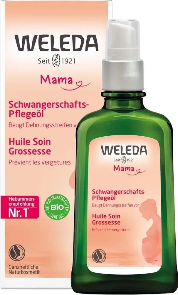 Weleda - Schwangerschafts-Pflegeöl - Orange - Samt - 100ml