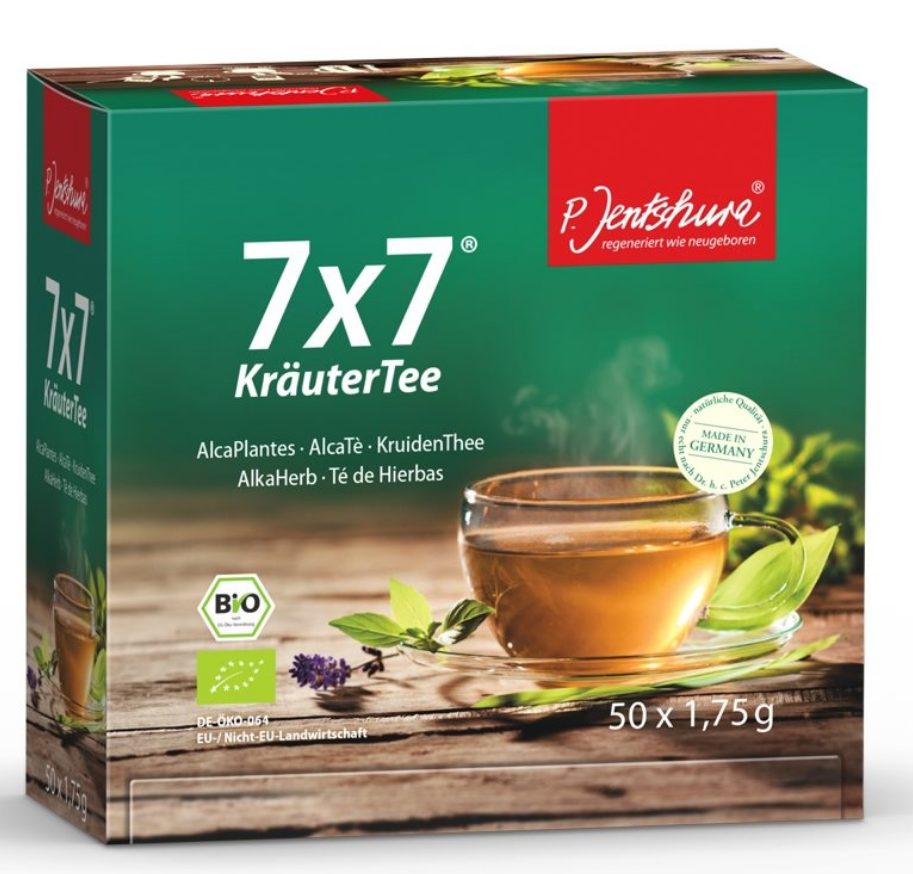 Jentschura 7x7 Kräuter Tee Beutel (50 Stk)
