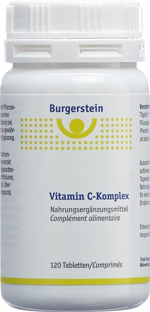BURGERSTEIN Vitamin C Komplex Tabl 120 Stk