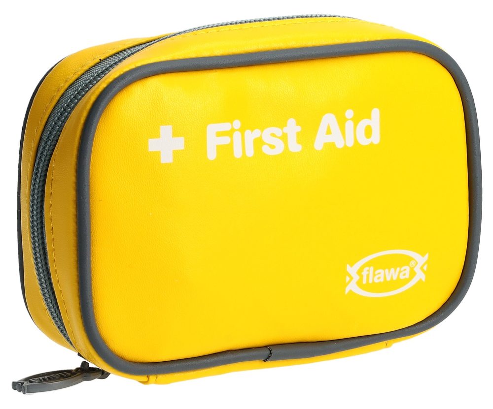 FLAWA Taschenapotheke Etui, Erste-Hilfe-Set, hellgelb (1 Stk)