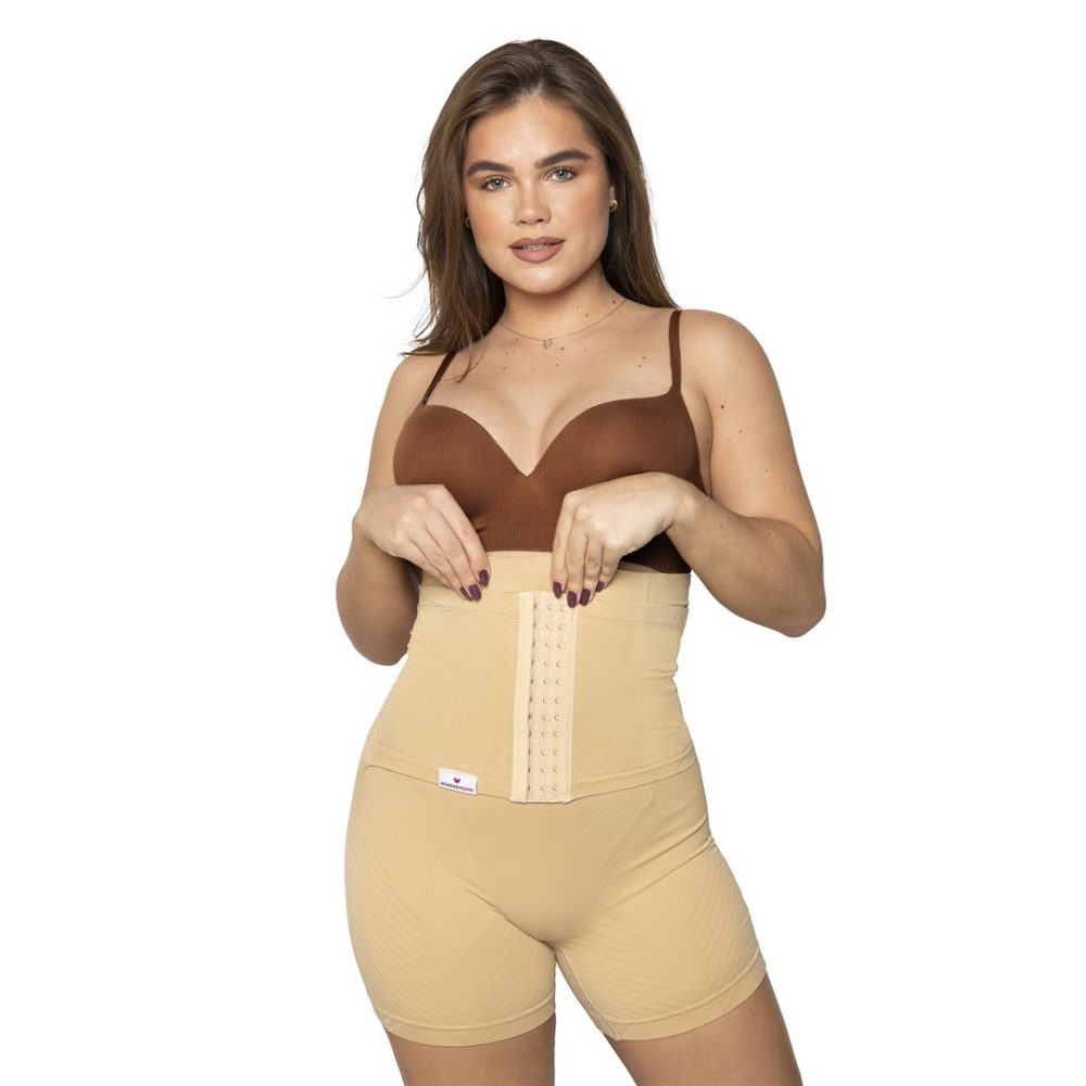Wondermom Postpartum Belly Binder Shorts, beige, Grösse 40-42 (1 Stk)