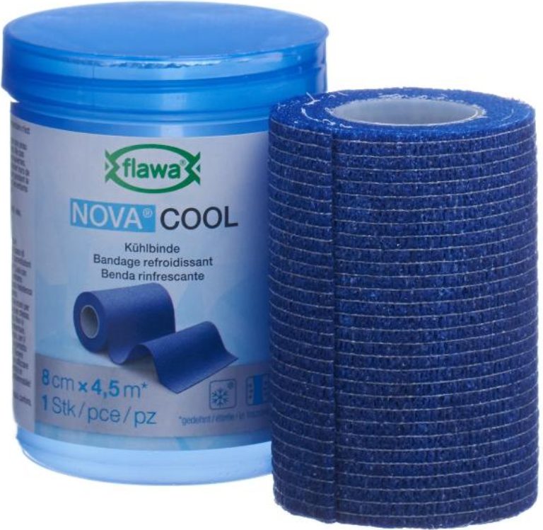 FLAWA NOVA COOL Kühlbandage 8cmx4.5m (1 Stk)