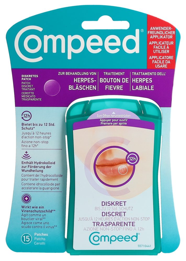COMPEED Herpesbl&auml;schen Patch (neu) 15 Stk