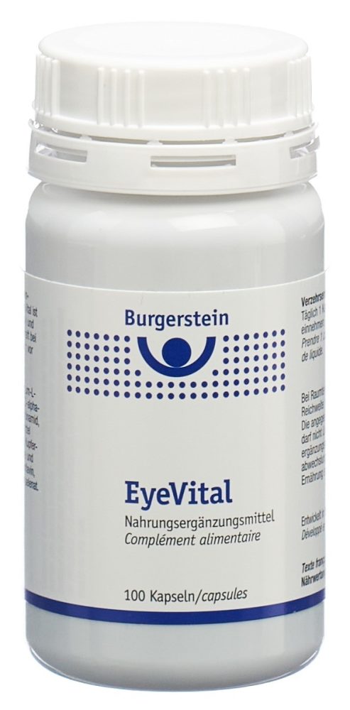 Burgerstein EyeVital 100 Kapseln | Augentropfen
