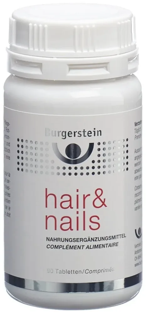 BURGERSTEIN Hair & Nails Tabl 90 Stk