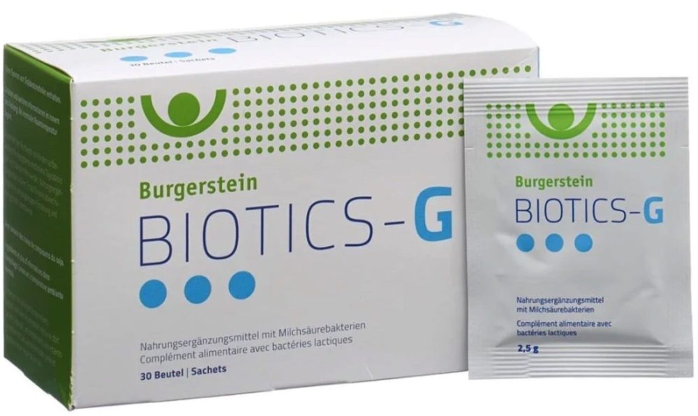 BURGERSTEIN Biotics-G Plv Btl 30 Stk