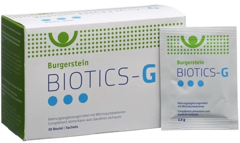 BURGERSTEIN Biotics-G Plv Btl 30 Stk
