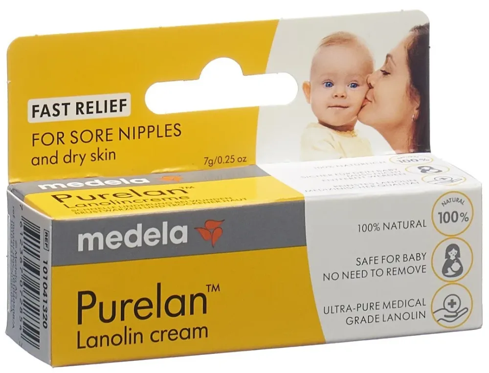 medela - Purelan 100 Lanolin-Creme - Weiss - 37g