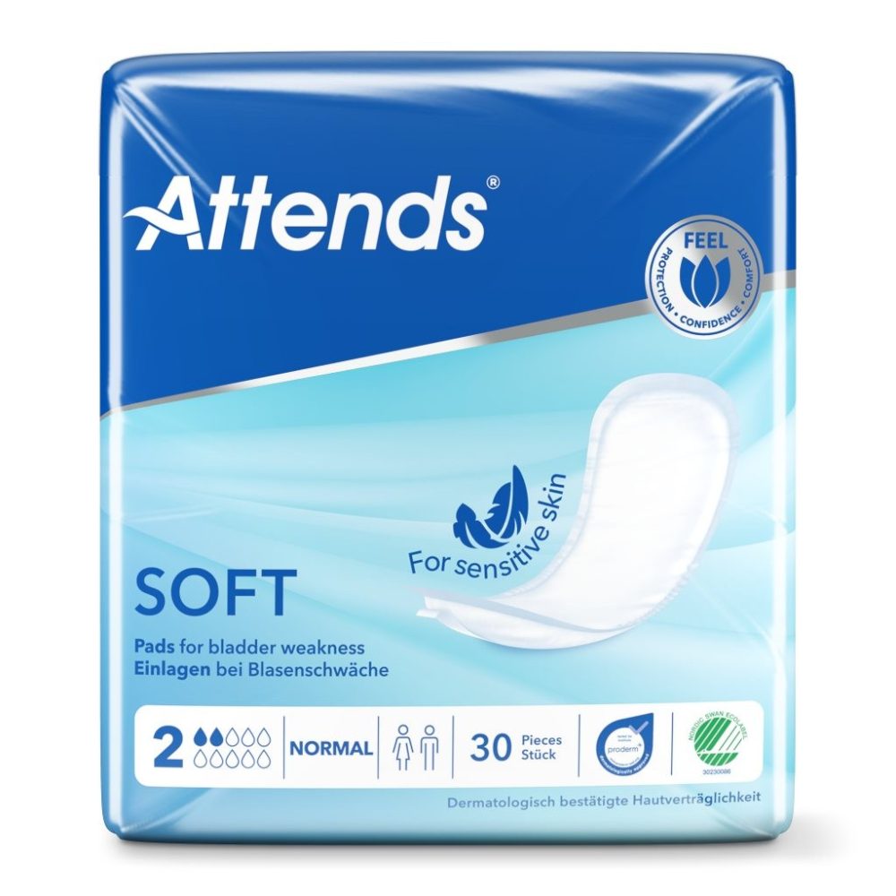 ATTENDS Soft 2 Normal Einlagen (30 Stk)