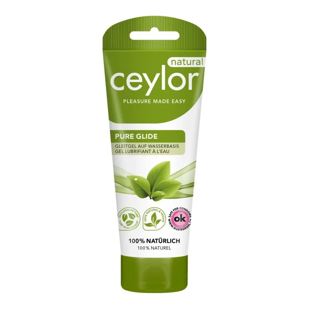 Ceylor - Pure Glide - Wasserbasiertes Gleitgel - Weiss - 100ml