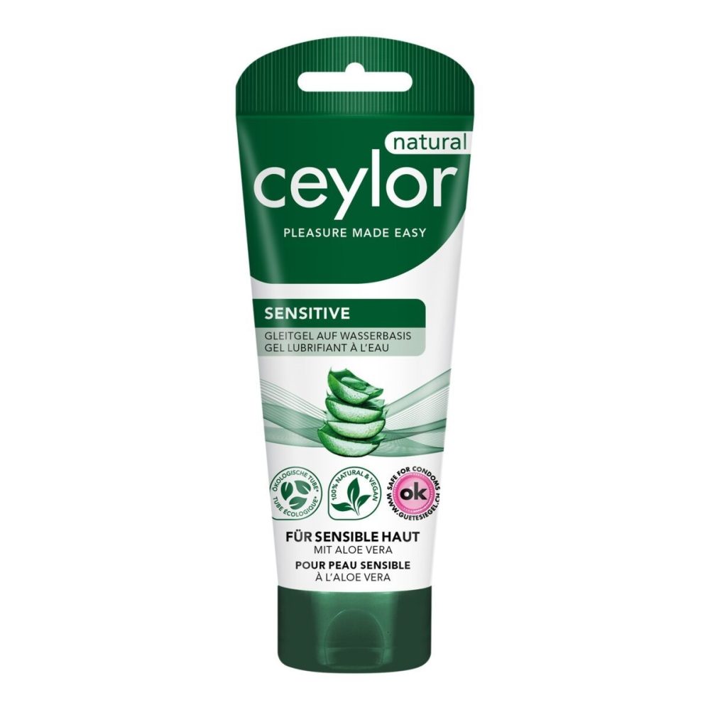 Ceylor - Natural Sensitive Wasserbasiertes Gleitgel - 100ml