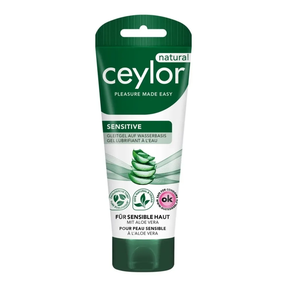 Ceylor - Natural Sensitive Wasserbasiertes Gleitgel - 100ml