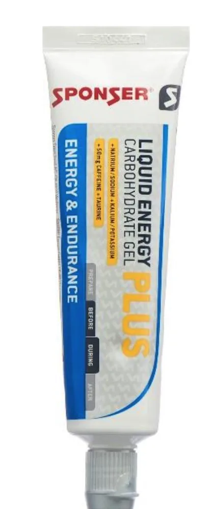 Sponser Liquid Energy Plus mit Koffein, Tube (70g)