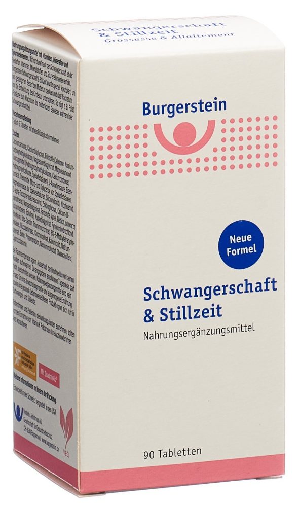 Burgerstein Schwangerschaft & Stillzeit (90 Stk)