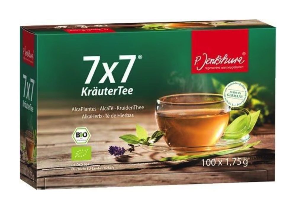 Jentschura 7x7 Kräutertee Beutel (100 Stk)