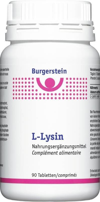 BURGERSTEIN L-Lysin Tabletten (90 Stk)