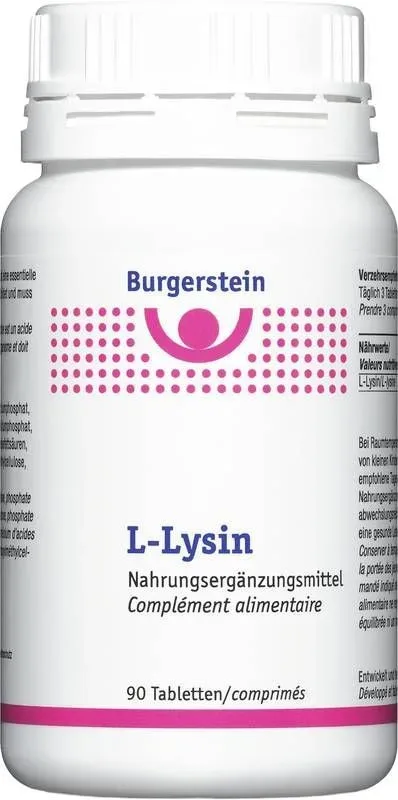 BURGERSTEIN L-Lysin Tabletten (90 Stk)