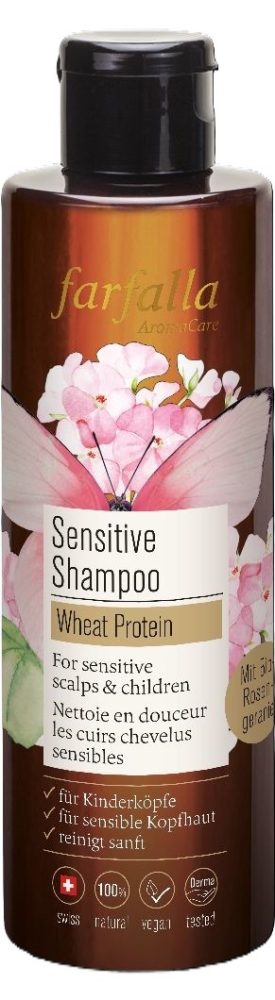 Farfalla Hair Care - Sensitive Shampoo Wheat Protein