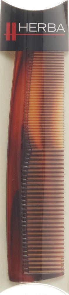 Herba Taschenkamm, Kunststoff, braun, 14 cm