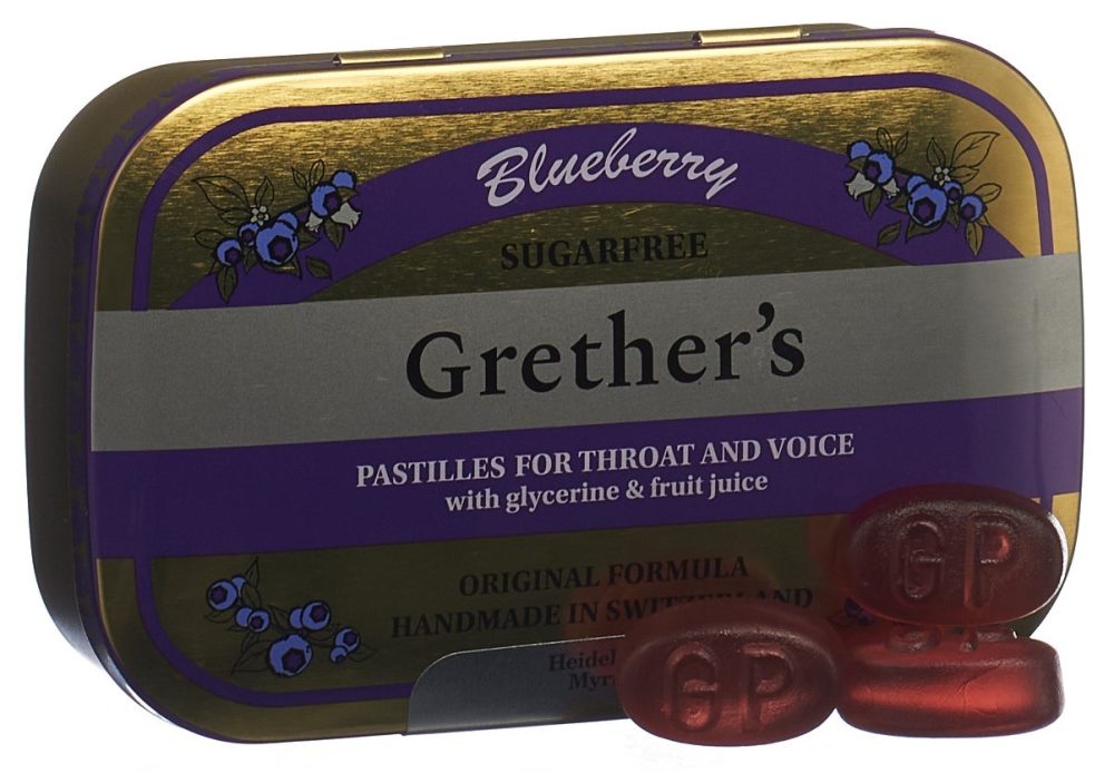 Grether's Pastilles Blueberry zuckerfrei (110g)
