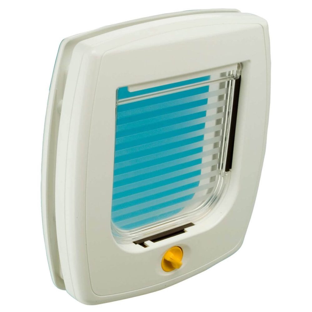 Ferplast Katzentüre Swing 3B 4Weg weiss