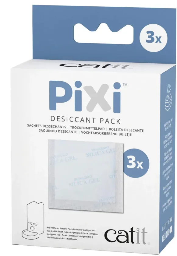 Catit Pixi Desiccant Pack Trockenmittelpad für Pixi Smart Feeder (3 Stk)